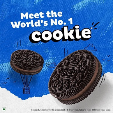 Cadbury Oreo Chocolate Creme Biscuits 120 g