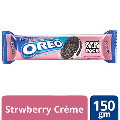 Cadbury Oreo Strawberry Creme Biscuit 120 g