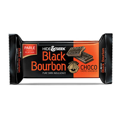 Parle Platina Hide & Seek Black Bourbon Choco 100 g