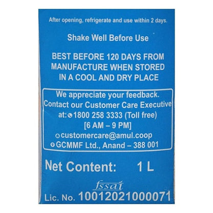 Amul Fresh Cream Tetrapak 1 ltr