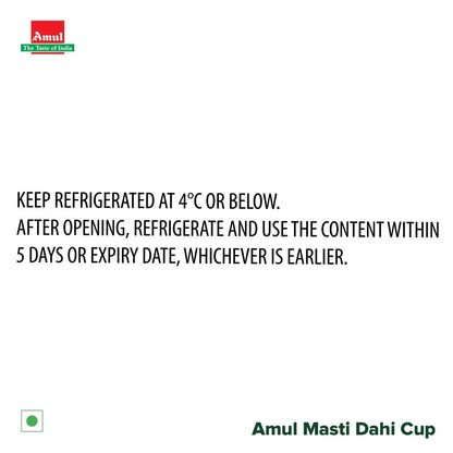 Amul Masti Dahi Cup 400 g
