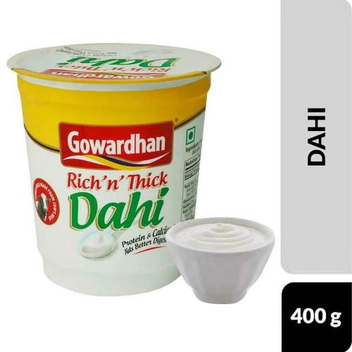 Gowardhan Curd Cup 400 gm
