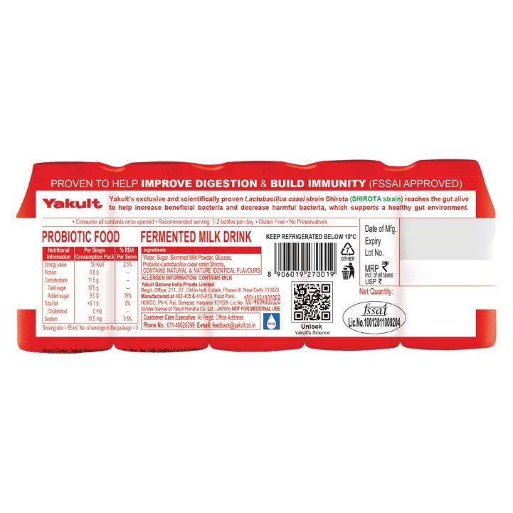 Yakult Probiotic Drink Bottle 325 ml