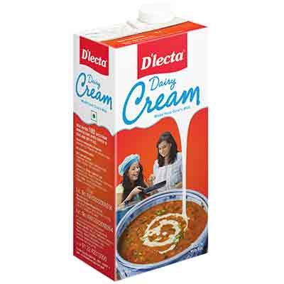 D'Lecta Cream Tetrapak 1 ltr