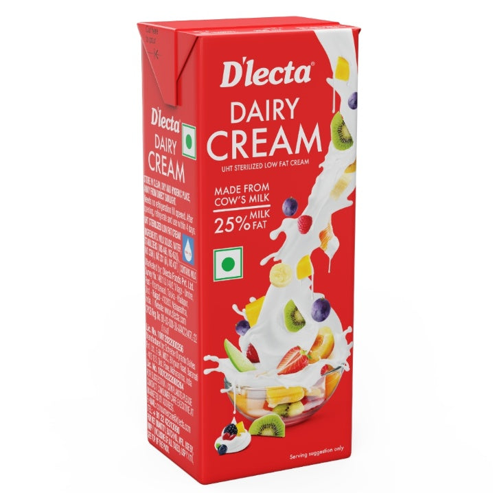 D'Lecta Cream Tetrapak 200 ml