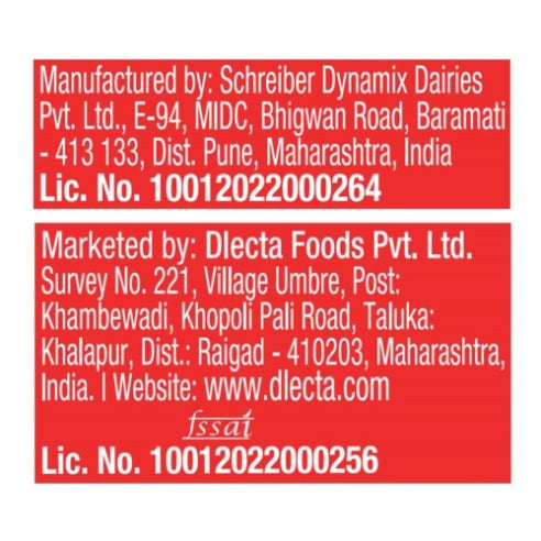 D'Lecta Cream Tetrapak 200 ml