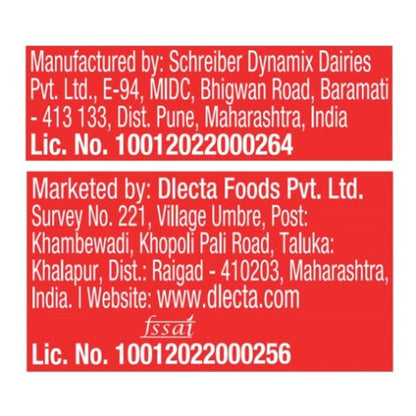 D'Lecta Cream Tetrapak 200 ml