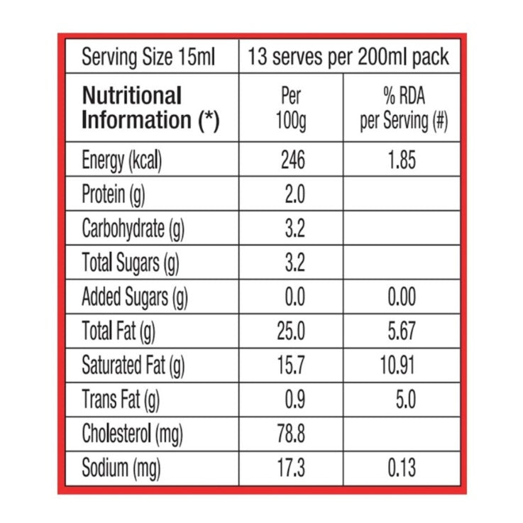 D'Lecta Cream Tetrapak 200 ml