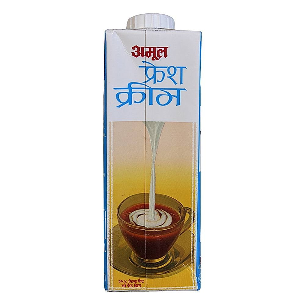 Amul Fresh Cream Edge Tetrapak 250 ml