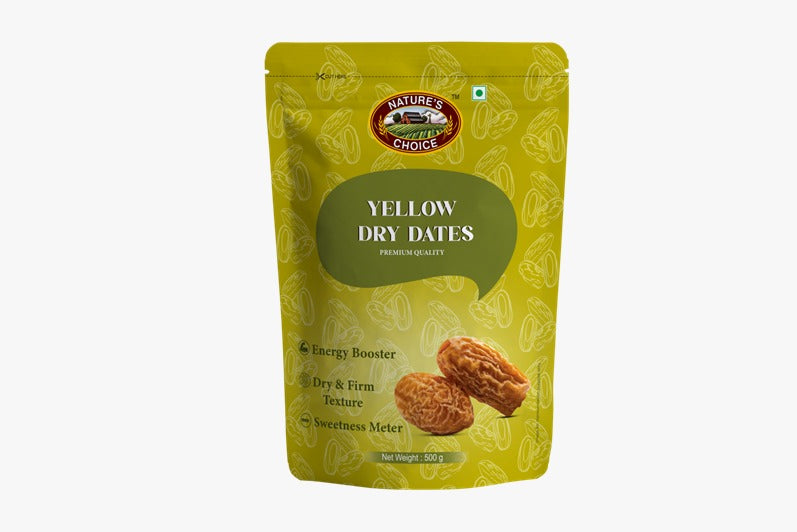 Nature's Choice Yellow Dry Dates 500 gm