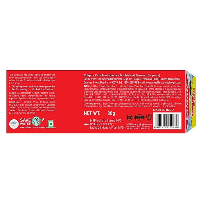 Colgate Kids Bubblefruittoothpaste 80 g