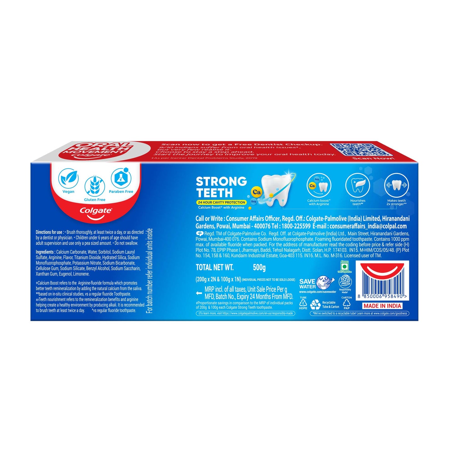 Colgate Dental Cream 500 g