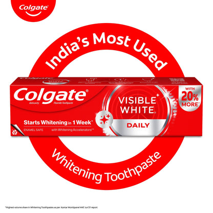 Colgate Visible White Toothpaste 100 gm