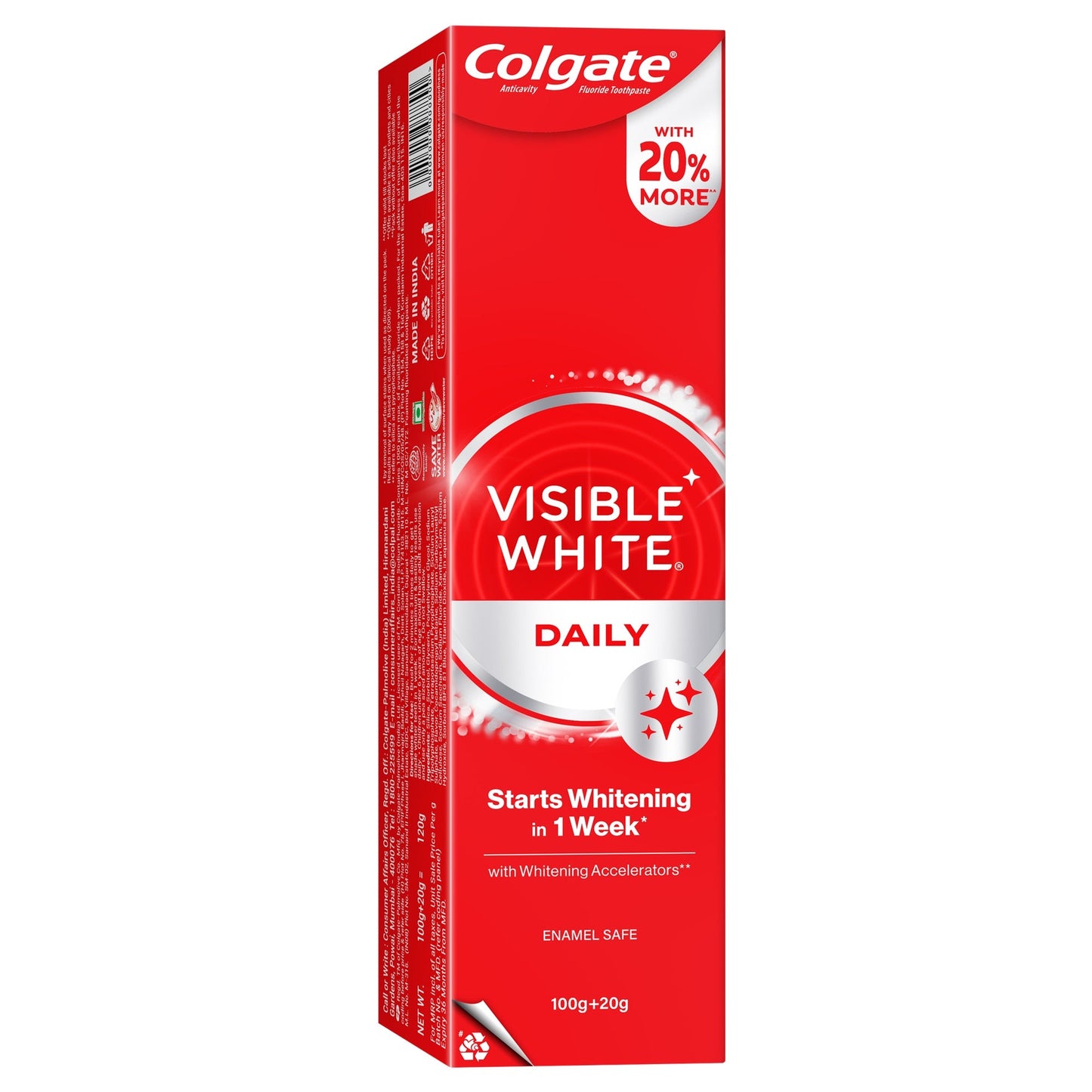 Colgate Visible White Toothpaste 100 gm