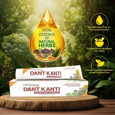 Patanjali Dant Kanti Dental Cream Toothpaste 100 g