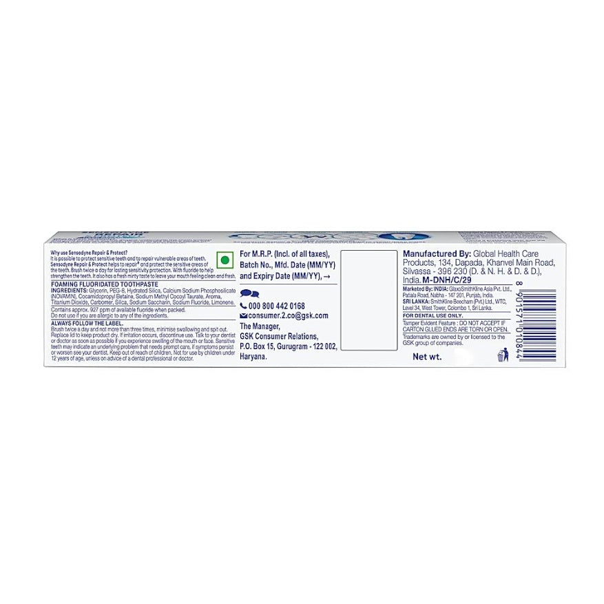 Sensodyne Repair & Protect Toothpaste 100 g