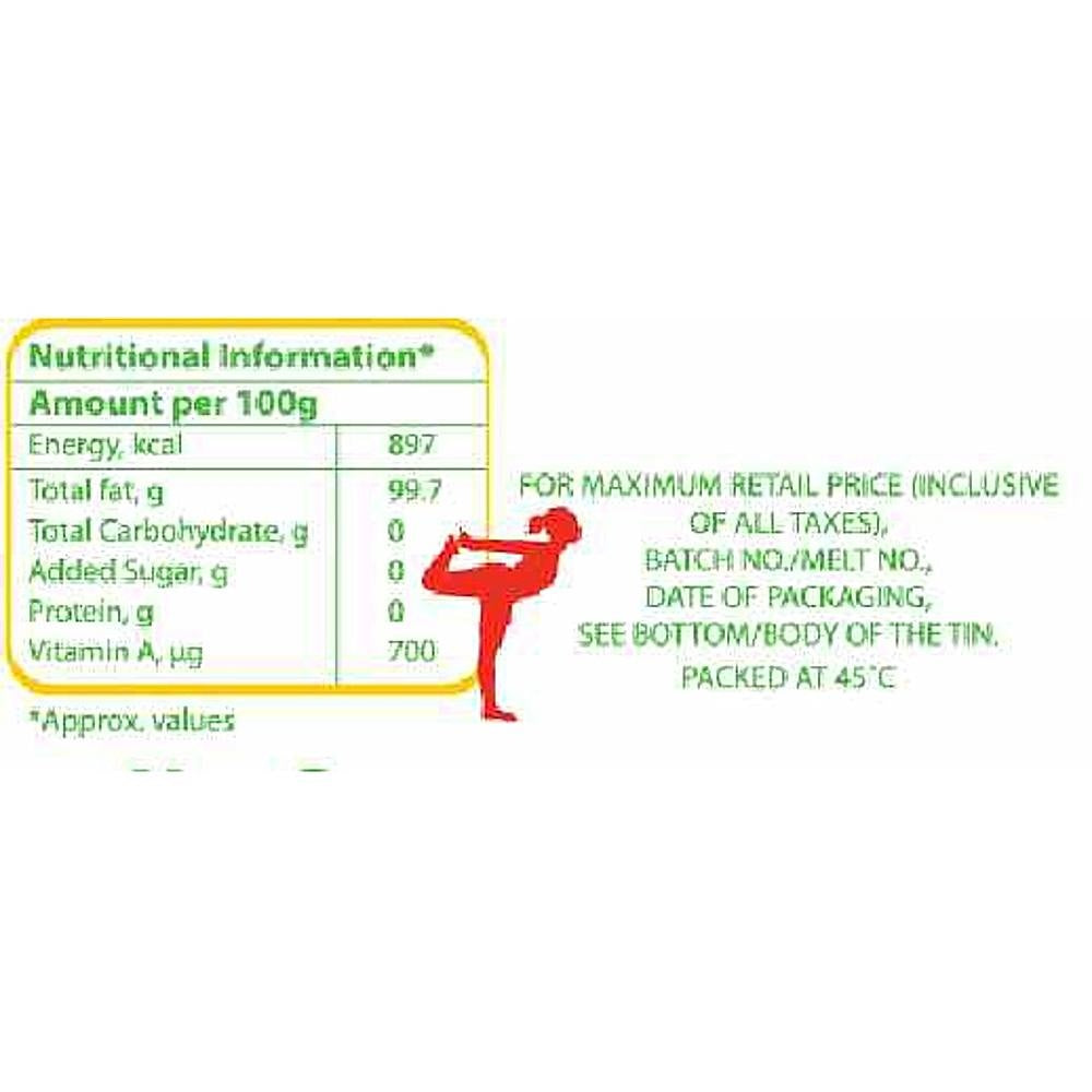 Amul Pure Desi Ghee Tin 1 ltr