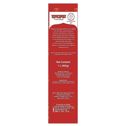 Sagar Desi Ghee Pouch 1 ltr