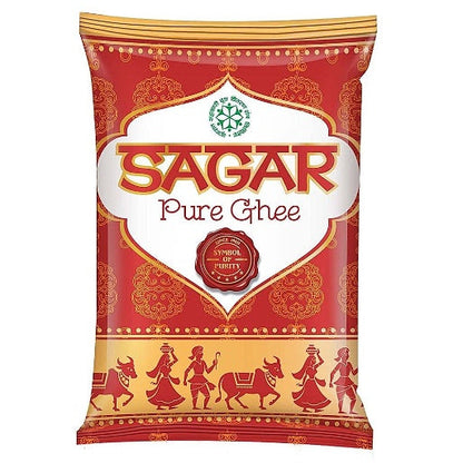 Sagar Desi Ghee Pouch 1 ltr