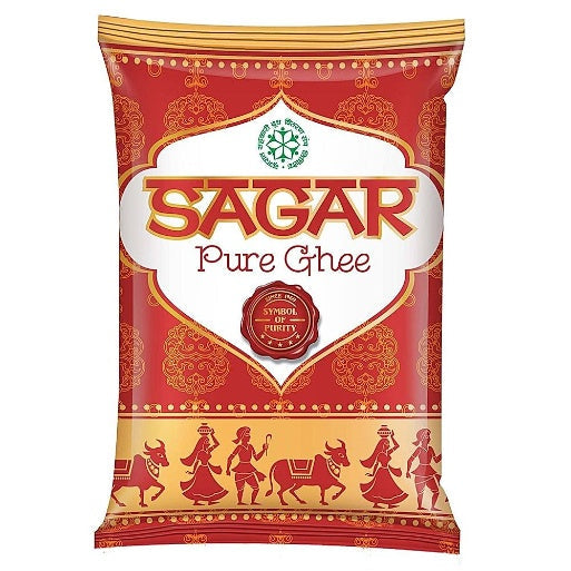 Sagar Desi Ghee Pouch 1 ltr
