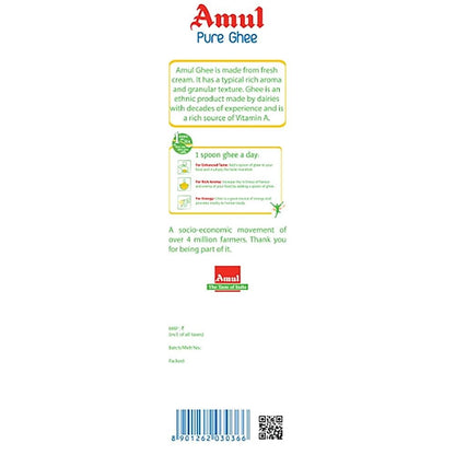Amul Pure Desi Ghee Pouch 1 ltr