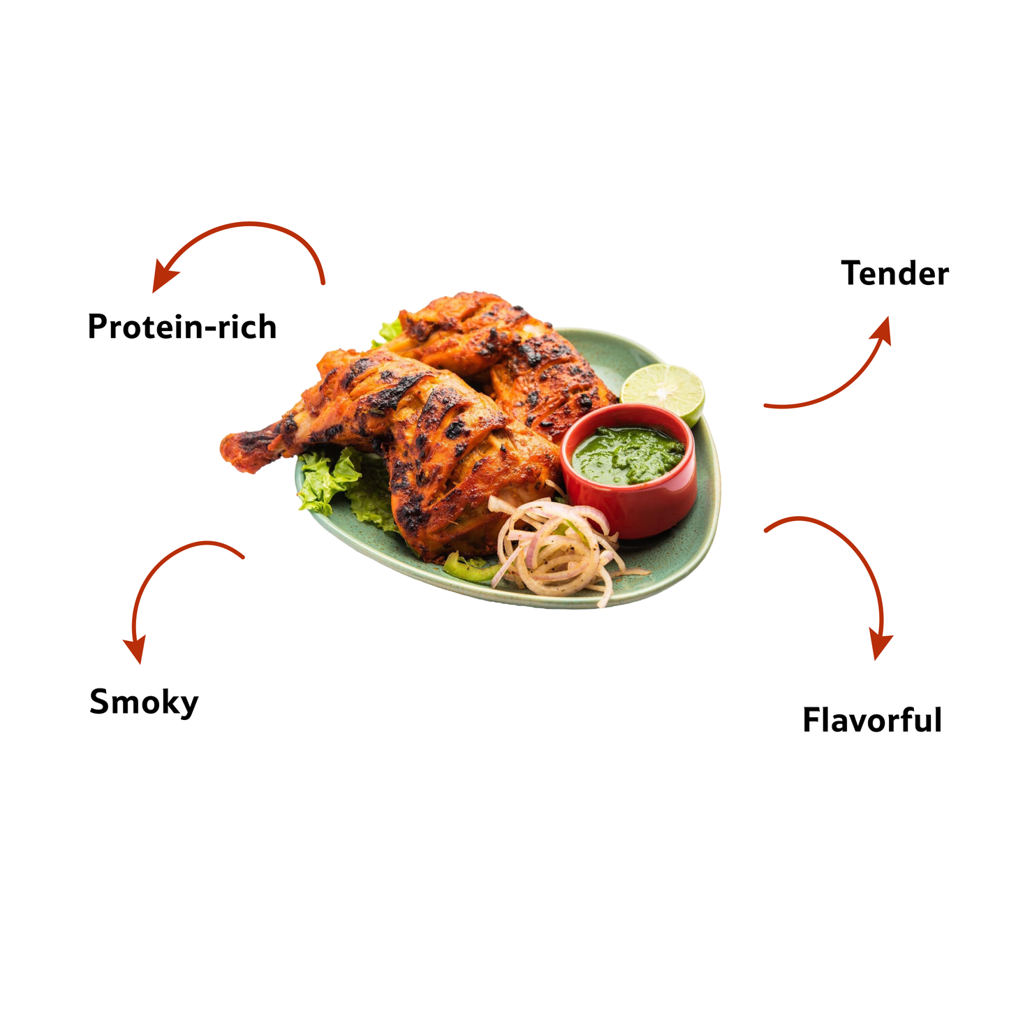 Starfresh Roasted Tandoori Chicken half
