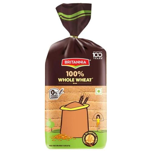 Britannia 100% Whole Wheat Bread 250 g