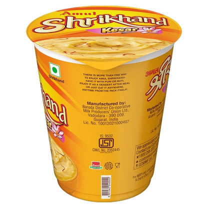 Amul Shrikhand Kesar Tub 500 g
