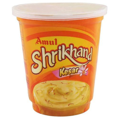 Amul Shrikhand Kesar Tub 500 Gm