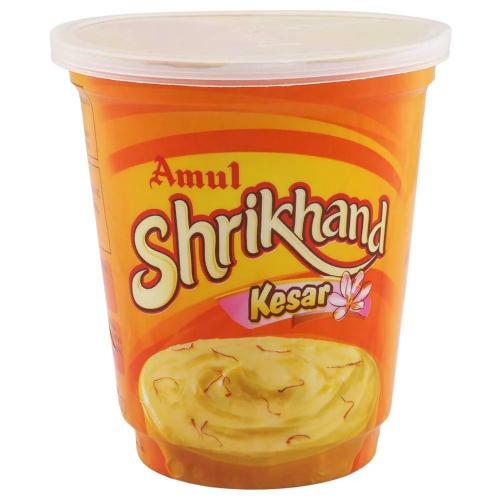 Amul Shrikhand Kesar Tub 500 Gm