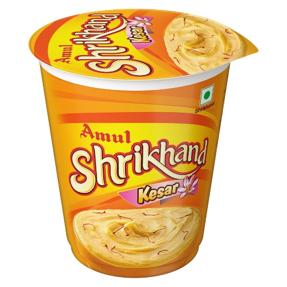 Amul Shrikhand Kesar Tub 500 g