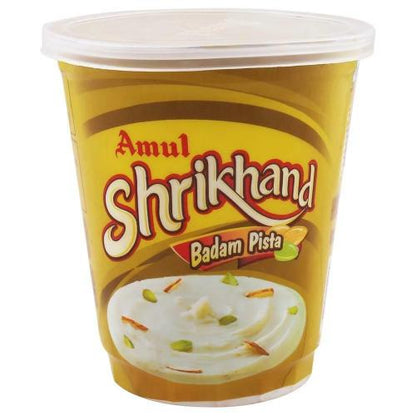 Amul Shrikhand Badam Pista Tub 500 gm