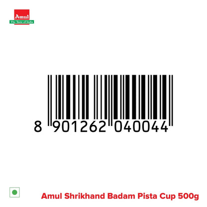 Amul Shrikhand Badam Pista Tub 500 g