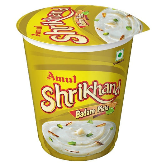 Amul Shrikhand Badam Pista Tub 500 g