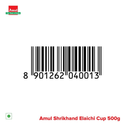 Amul Shrikhand Real Elaichi Tub 500 g