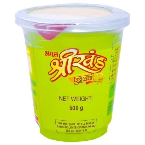 Amul Shrikhand Real Elaichi Tub 500 Gm