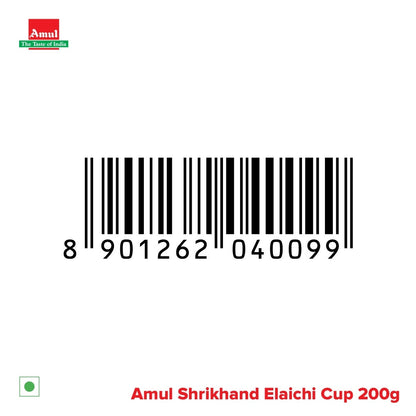 Amul Shrikhand Real Elaichi Cup 200 g
