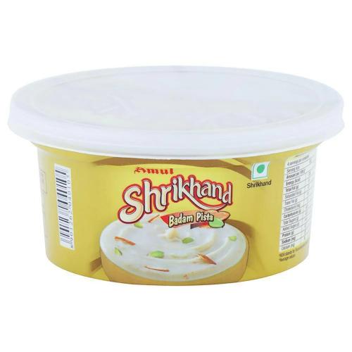 Amul Shrikhand Badam Pista Cup 200 Gm