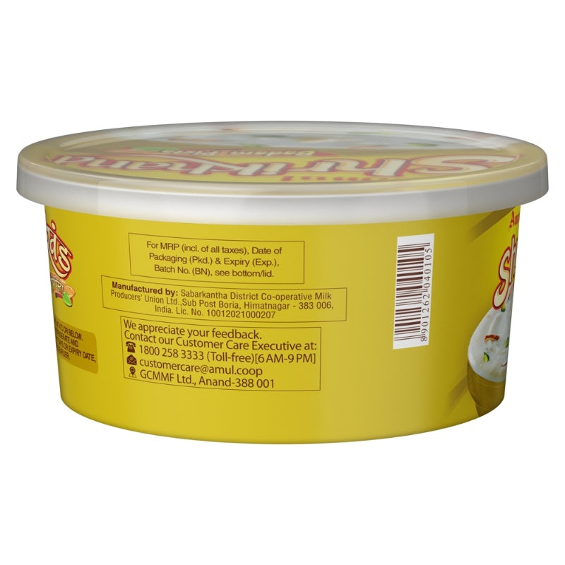 Amul Shrikhand Badam Pista Cup 200 g