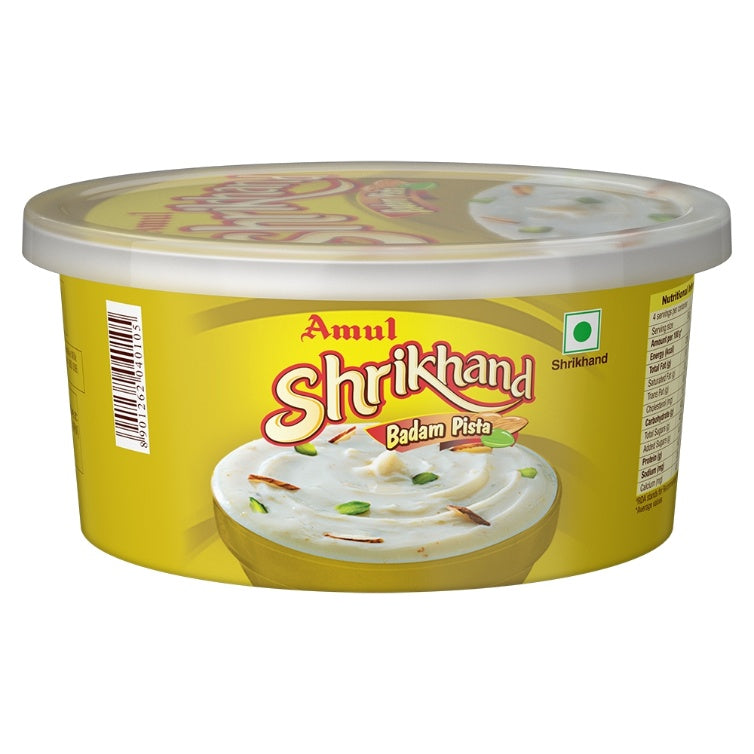 Amul Shrikhand Badam Pista Cup 200 g