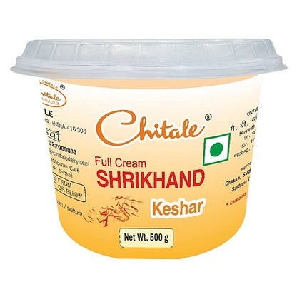 Chitale Shrikhand Kesar Tub 500 g