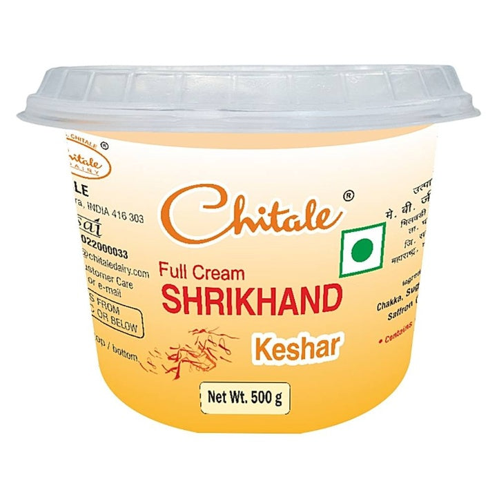 Chitale Shrikhand Kesar Tub 500 g