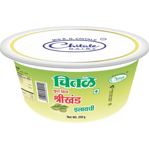 Chitale Shrikhand Elaichi Tub 250 gm