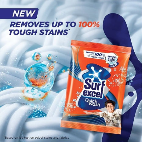Surf Excel Quick Wash Detergent Powder 500 g