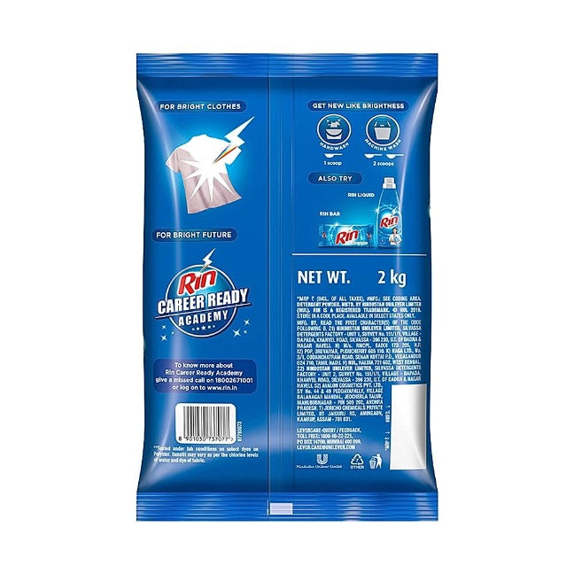 Rin Detergent Powder 2 kg