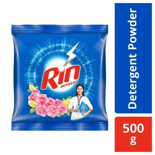 Rin Refresh Lemon & Rose Detergent Powder 500  gm