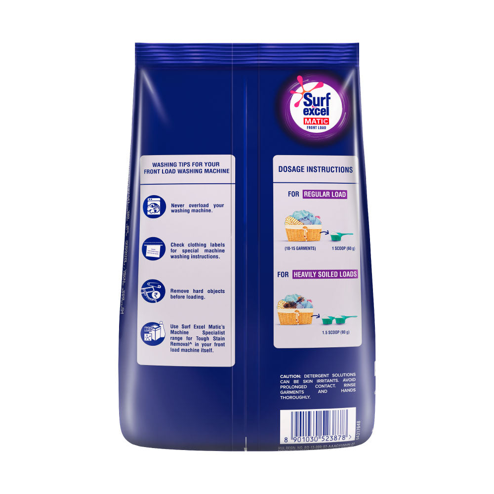 Surf Excel Matic Front Load Detergent Powder 1 kg