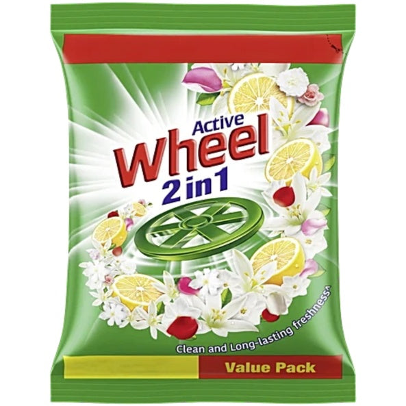 Wheel Green Lemon & Jasmine Detergent Powder 1 kg