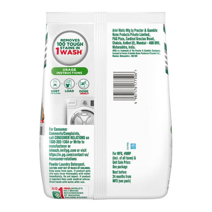 Ariel Matic Front Load Detergent Powder 1 kg