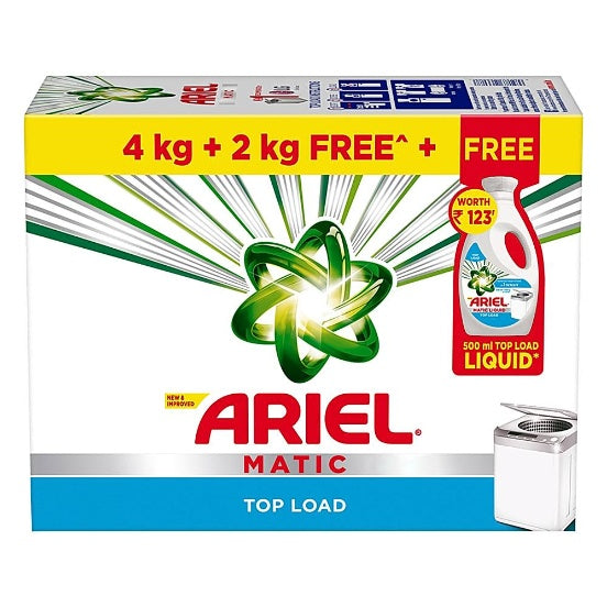 Ariel Matic Top Load Detergent 6 kg (powder)